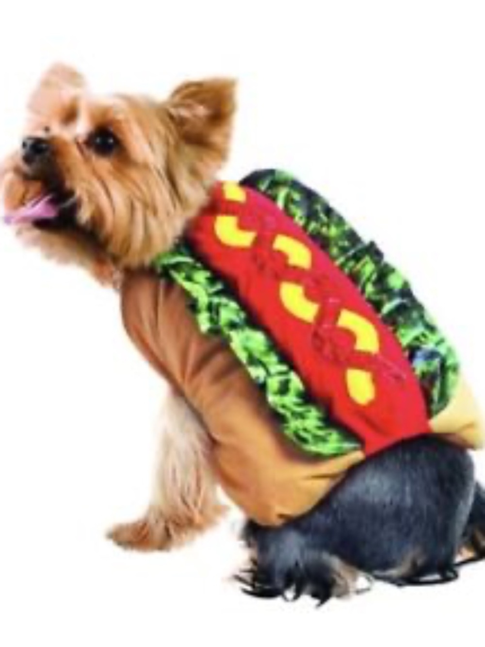 NWT Way to Celebrate Hot Dog Pet Costume Medium 17"
